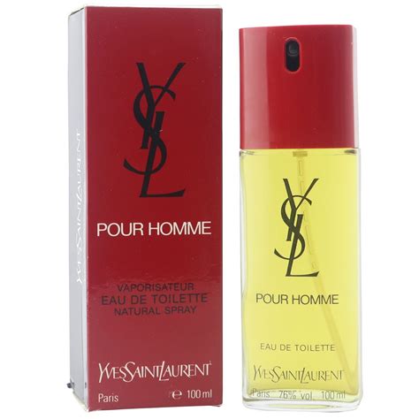 yves saint laurent parfum homme100ml|yves Saint Laurent pour homme.